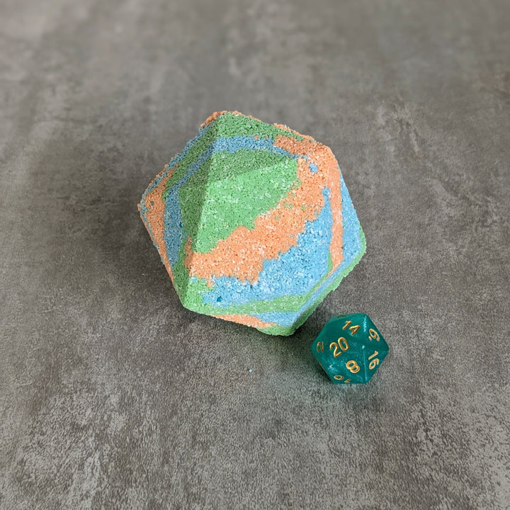 Acid Splash Bath Bomb with Random Die