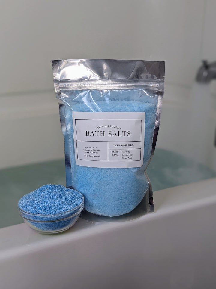 Blue Raspberry Bath Salts