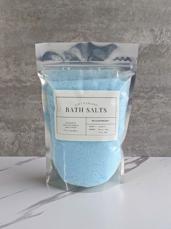 Blue Raspberry Bath Salts