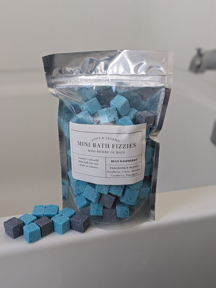 Blue Raspberry Mini Bath Bombs