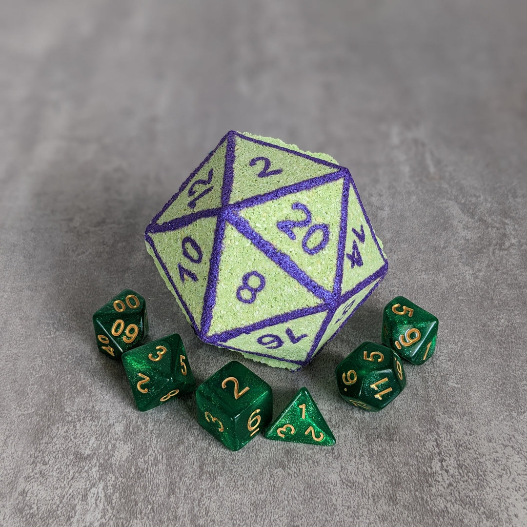 Eldritch Blast Bath Bomb with Random Die