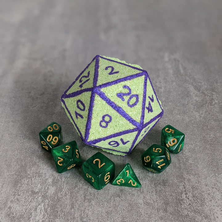 Eldritch Blast Bath Bomb with Random Die