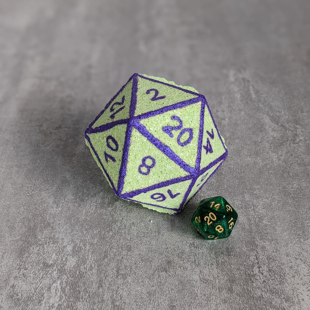 Eldritch Blast Bath Bomb with Random Die