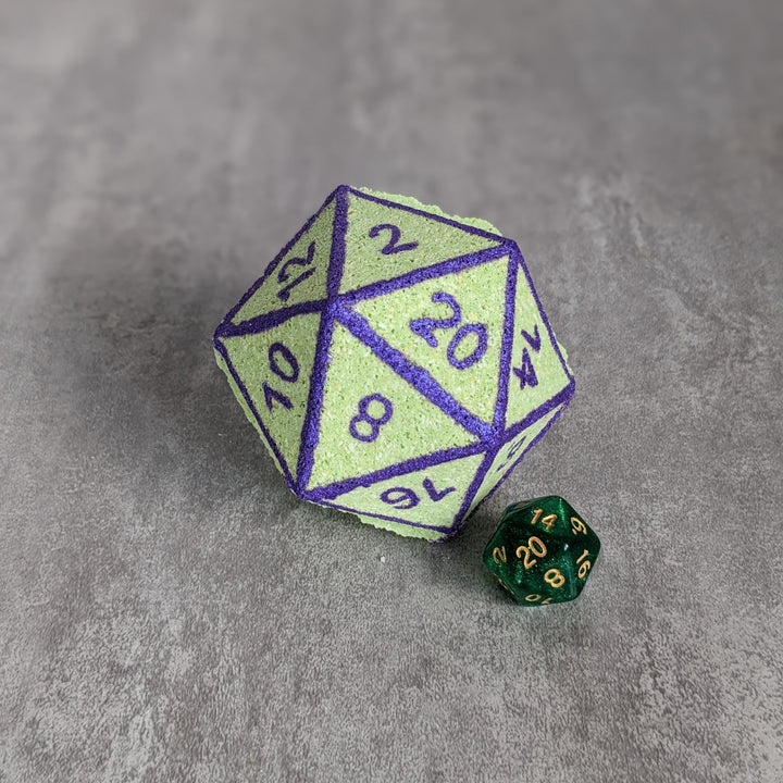 Eldritch Blast Bath Bomb with Random Die