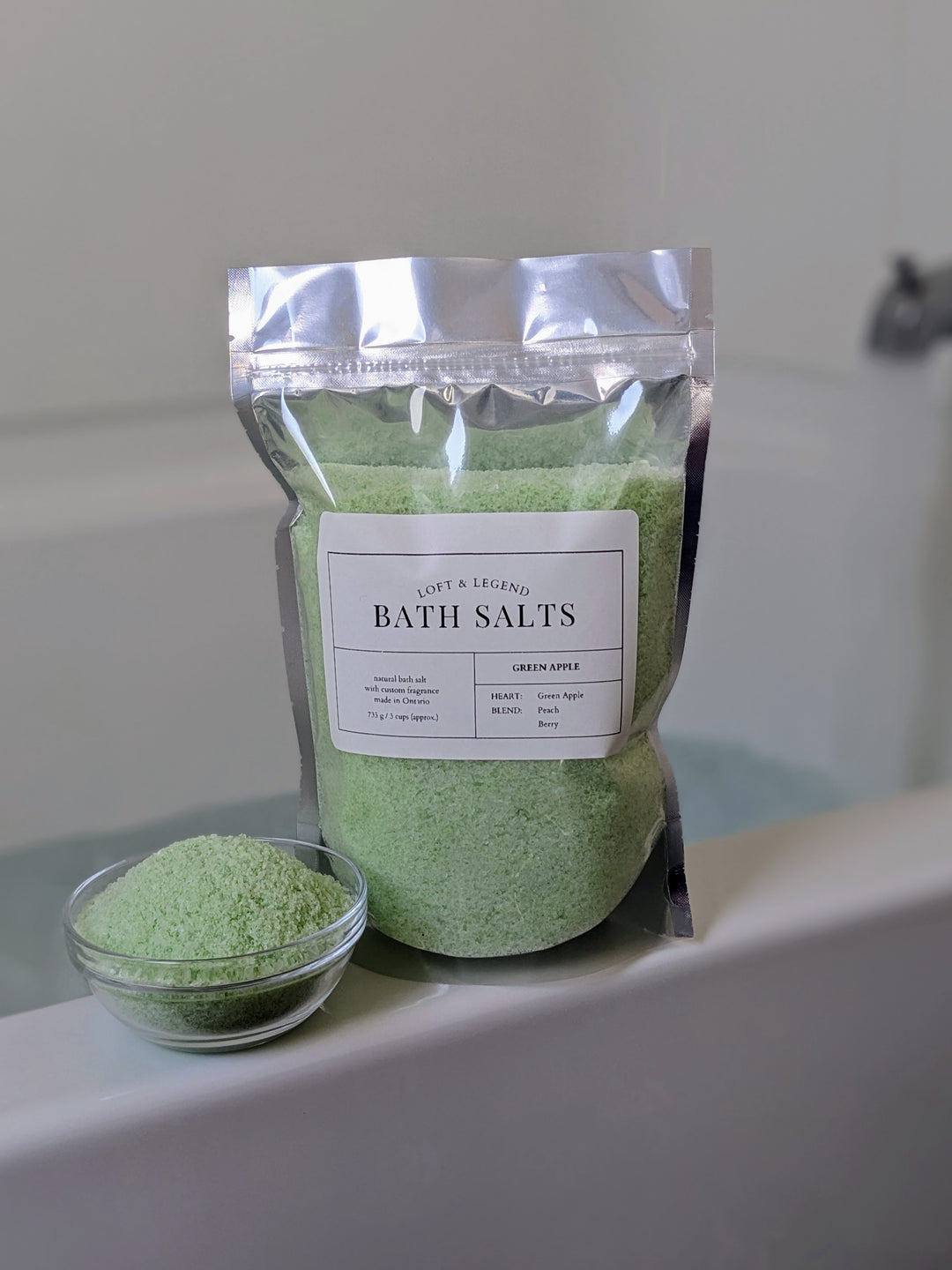 Green Apple Bath Salts