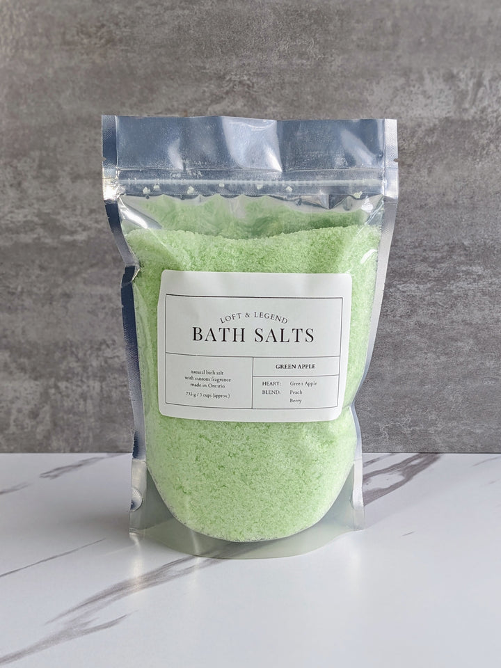 Green Apple Bath Salts