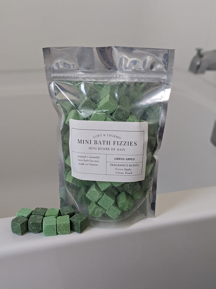 Green Apple Mini Bath Bombs