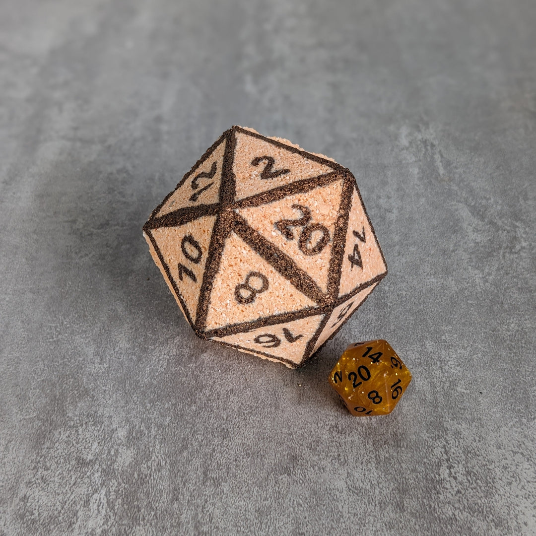 Hellish Rebuke Bath Bomb with Random Die