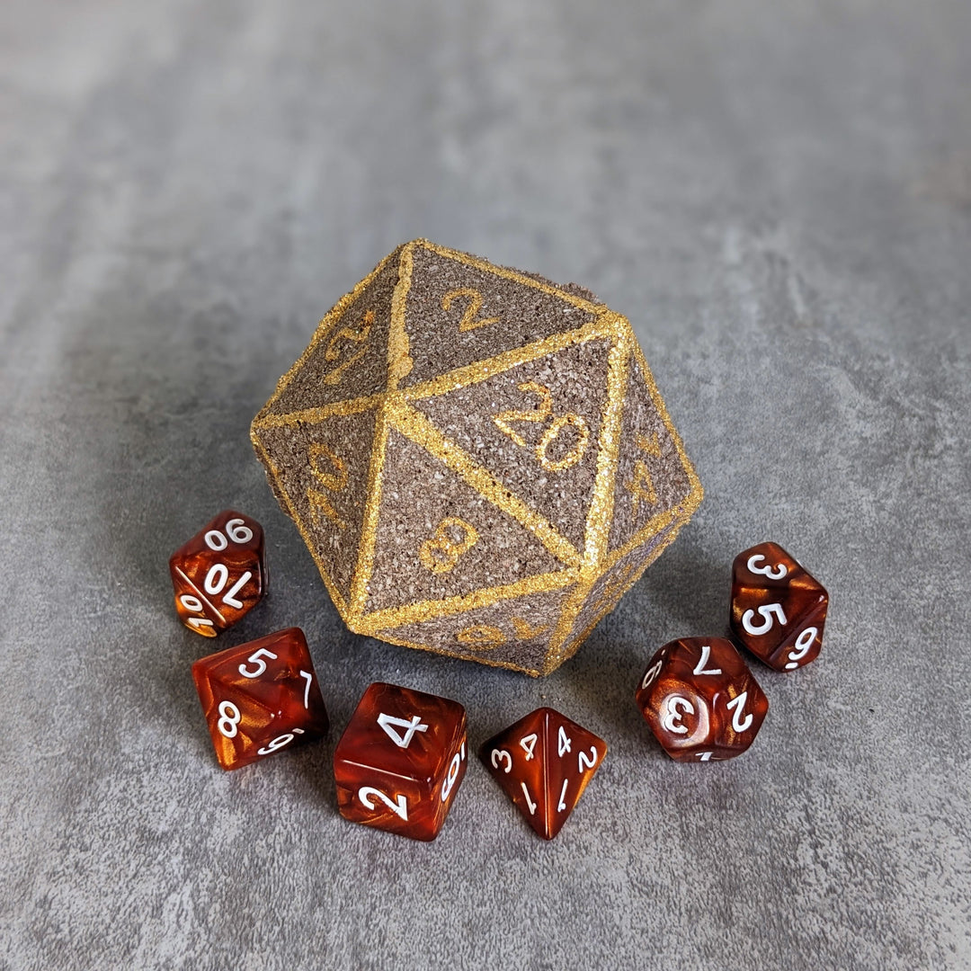 Hex Bath Bomb with Random Die