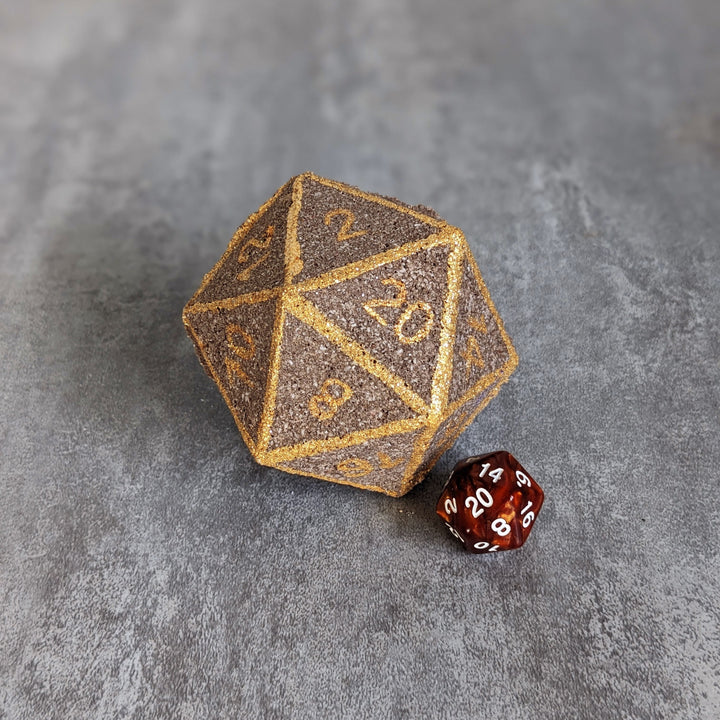 Hex Bath Bomb with Random Die