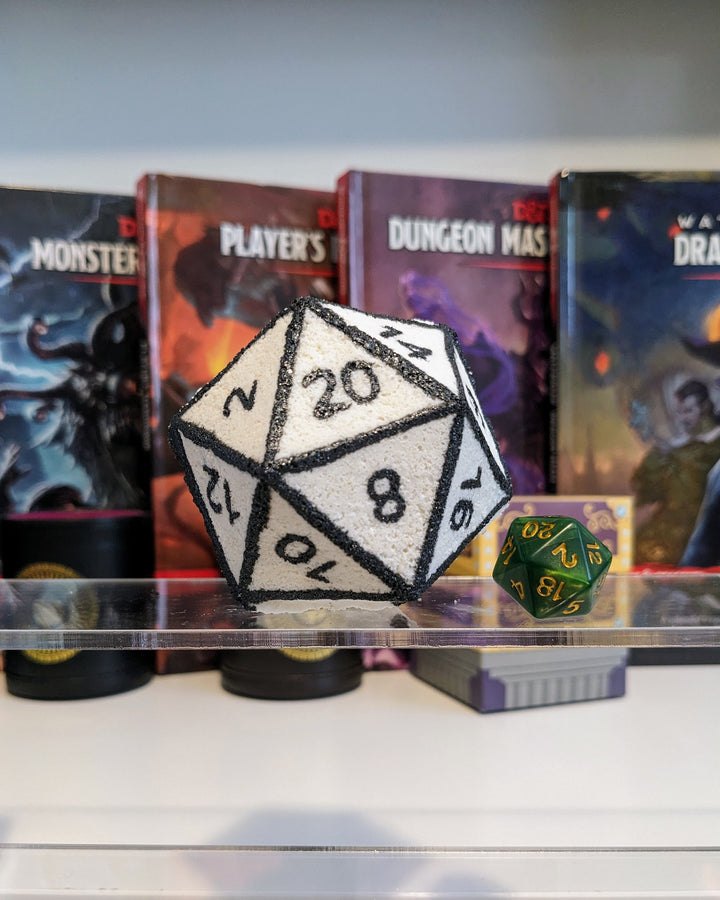 Warlock Themed Bath Bomb Gift Box with Bonus Dice