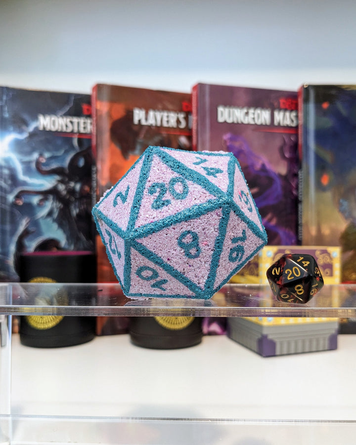 Warlock Themed Bath Bomb Gift Box with Bonus Dice