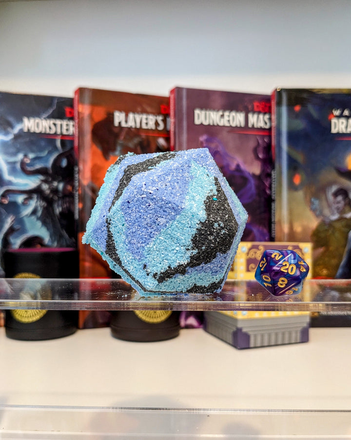 Elemental Themed Bath Bomb Gift Box with Bonus Dice