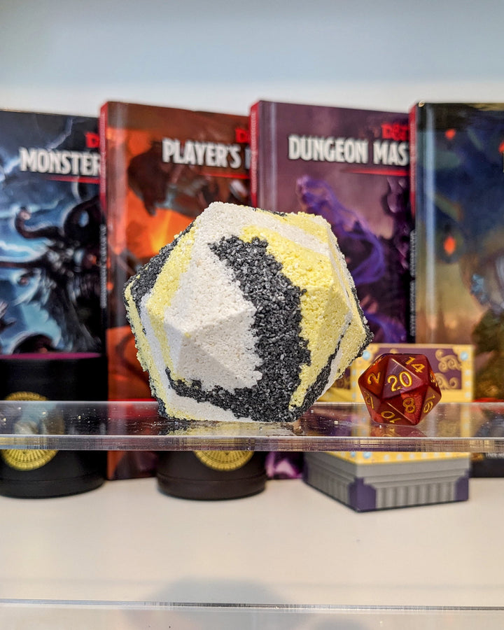 Elemental Themed Bath Bomb Gift Box with Bonus Dice