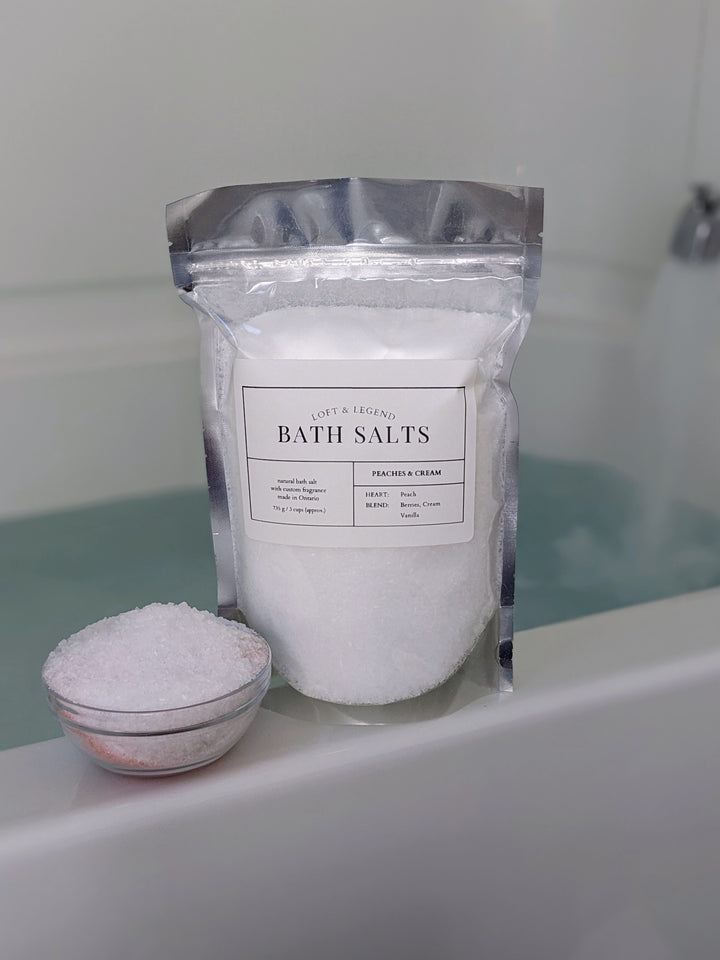 Peaches &amp; Cream Bath Salts