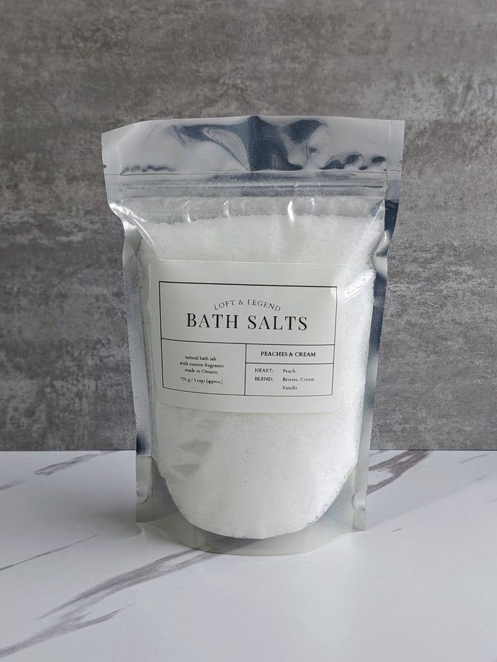 Peaches &amp; Cream Bath Salts
