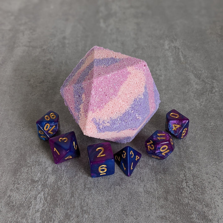Poison Spray Bath Bomb with Random Die