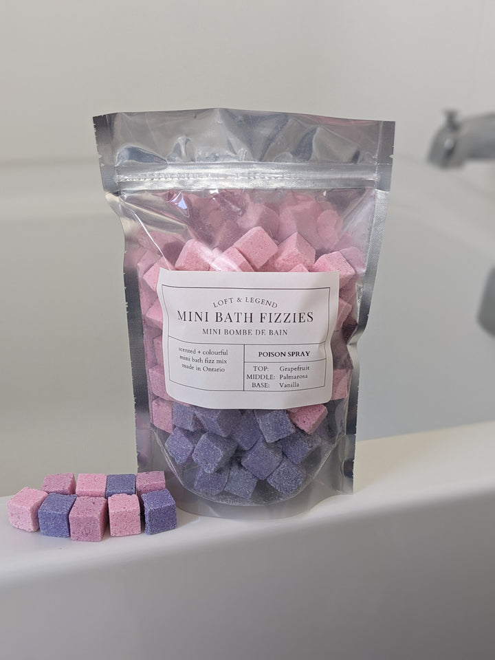 Poison Spray Mini Bath Bombs