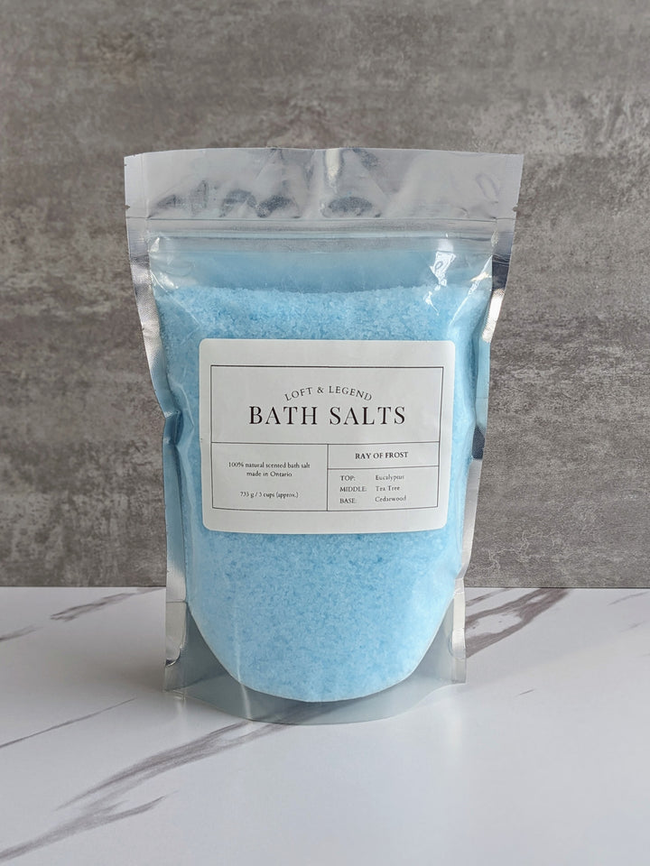 Ray of Frost Bath Salts