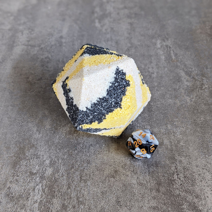 Shocking Grasp Bath Bomb with Random Die