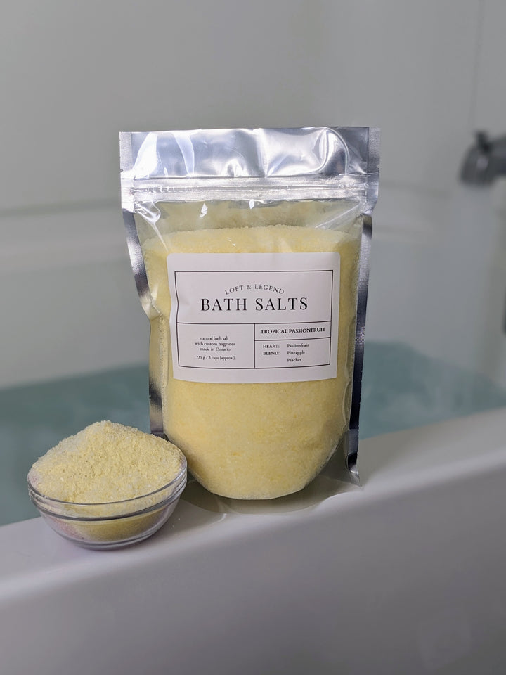 Tropical Passionfruit Bath Salts
