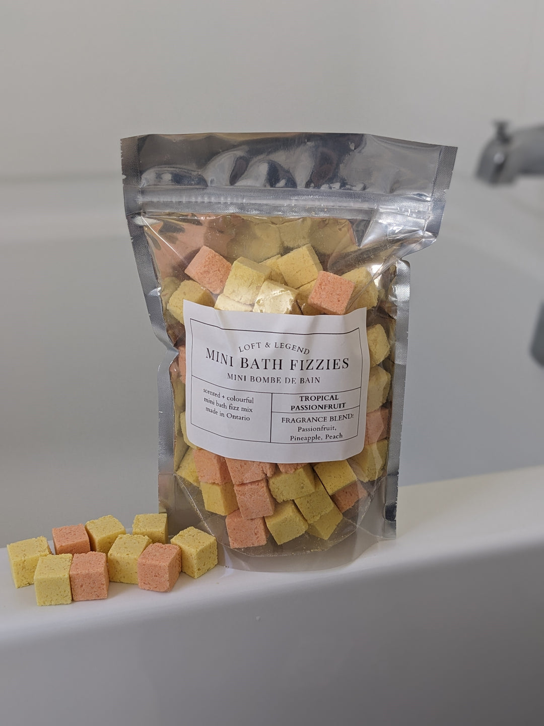 Tropical Passionfruit Mini Bath Bombs