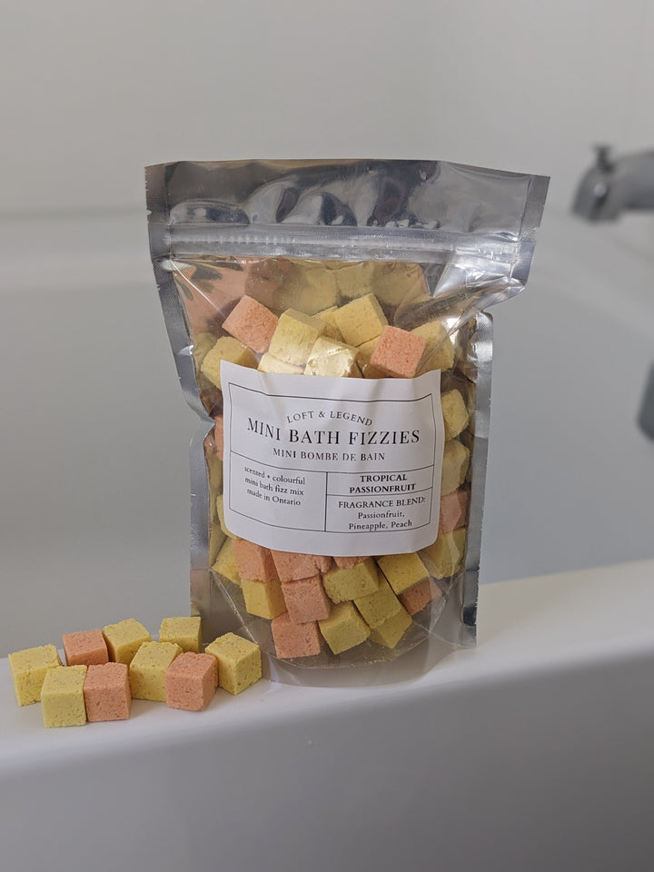 Tropical Passionfruit Mini Bath Bombs