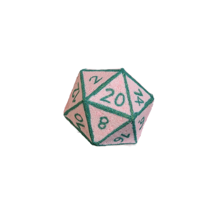Watermelon Bath Bomb with Random Die