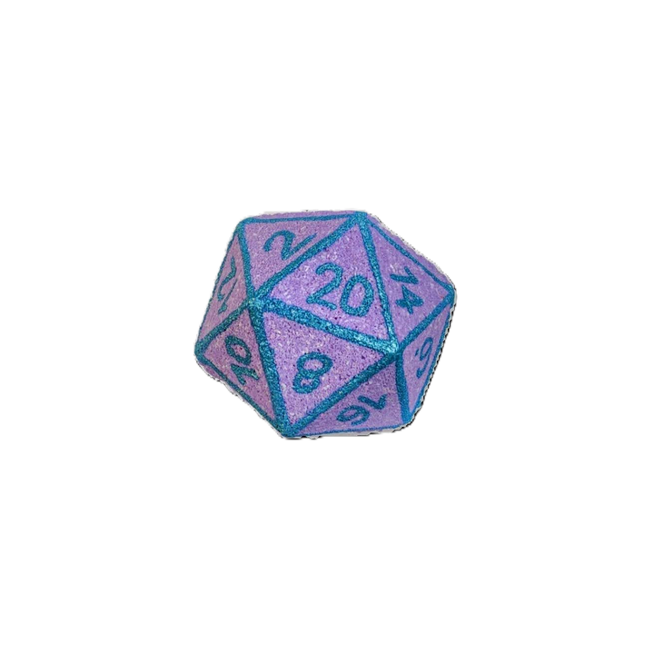 Witch Bolt Bath Bomb with Random Die