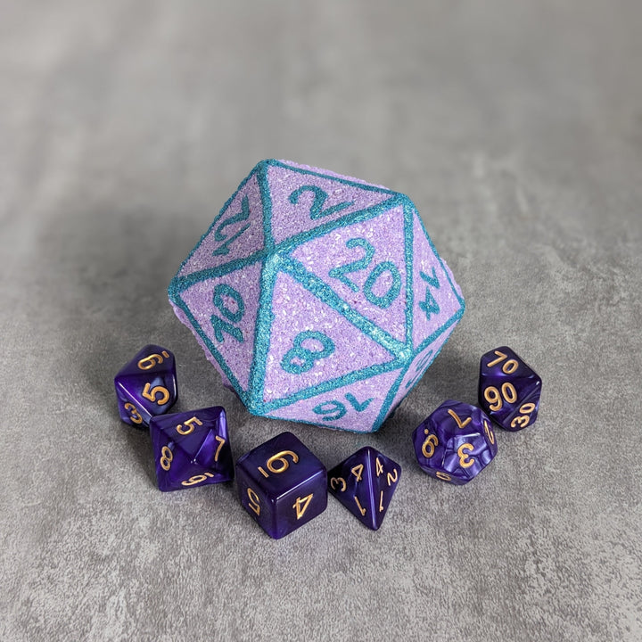 Witch Bolt Bath Bomb with Random Die