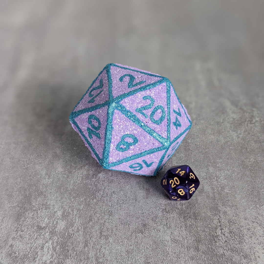 Witch Bolt Bath Bomb with Random Die