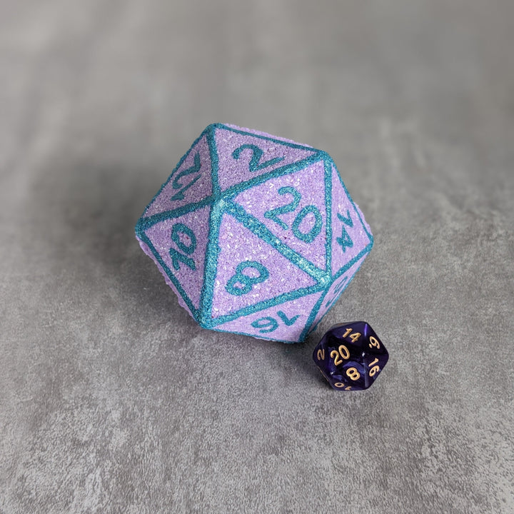 Witch Bolt Bath Bomb with Random Die
